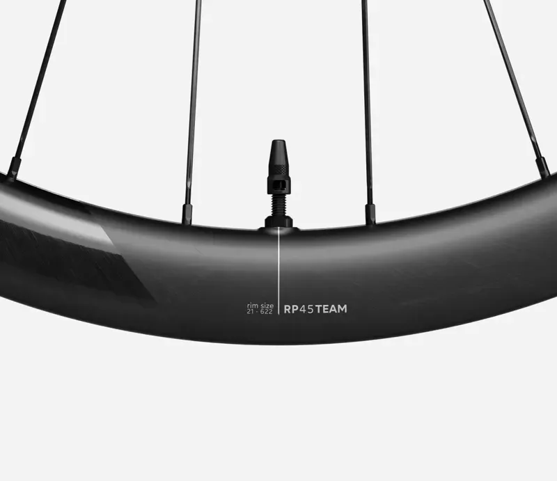 Oquo RP45Team Front Wheel In Carbon Raw Gloss-1