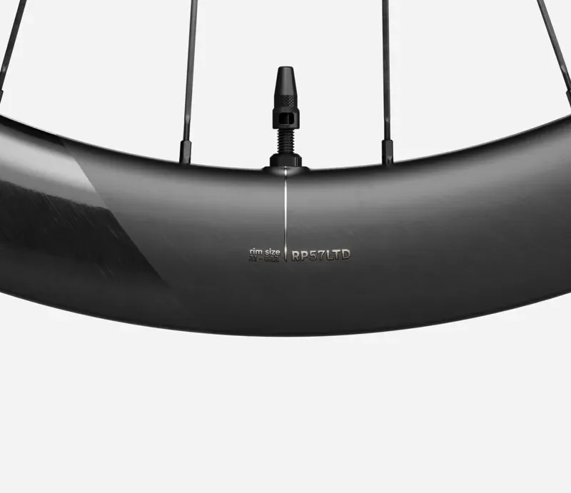 Oquo RP57LTD Shimano Hg Rear Wheel In Carbon Raw Gloss-1