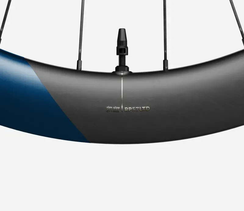 Oquo RP57LTD Shimano Hg Wheel Set In Metallic Blue Matt-1