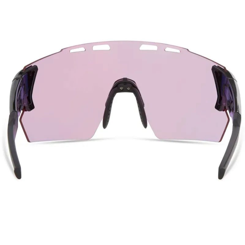 Madison Stealth Pink Rose Mirror/Amber/Clear 3 Lens Sunglasses in Black-2