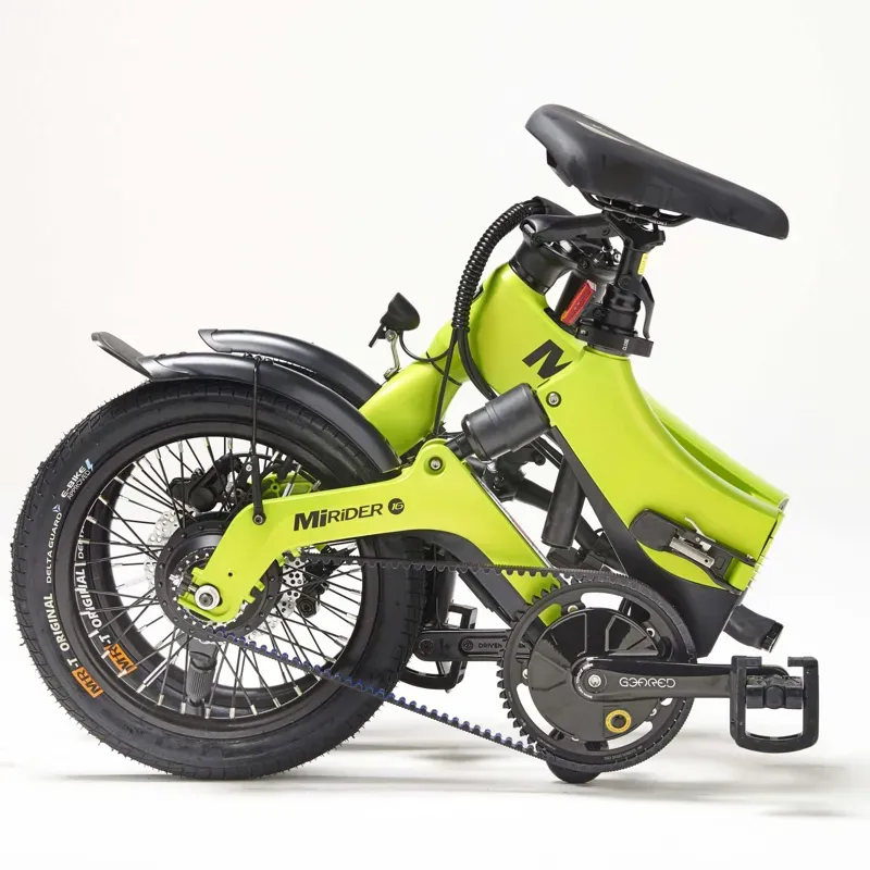 MiRiDER One GB3 16 Folding E-Bike In Acid Green-1