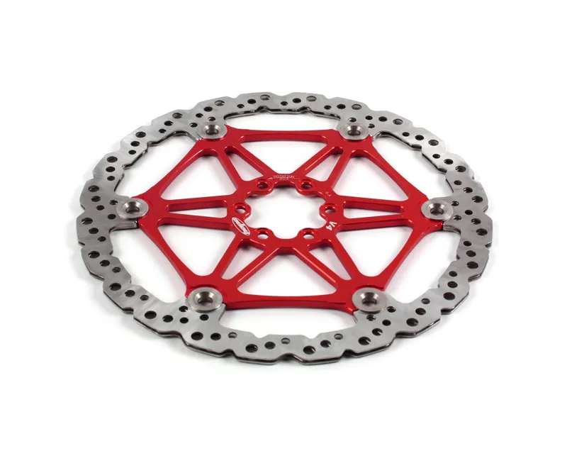 Hope V4 203mm 6 Bolt Disc in Red
