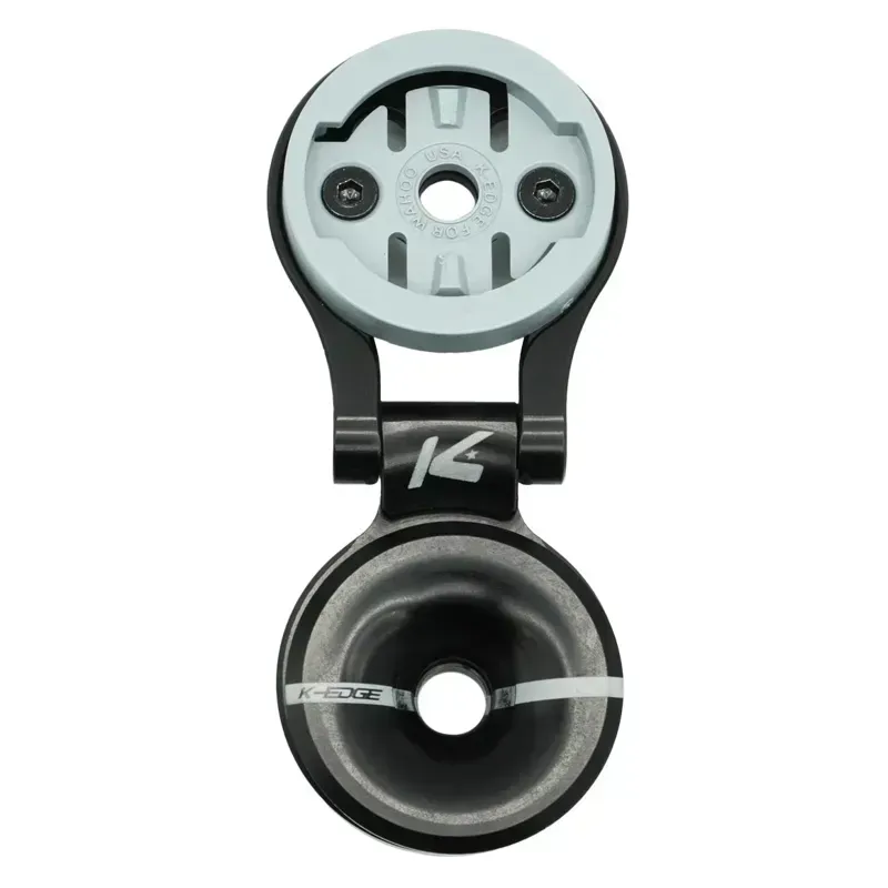 K-Edge Wahoo Race Stem Mount with Top Cap Adjustable in Black