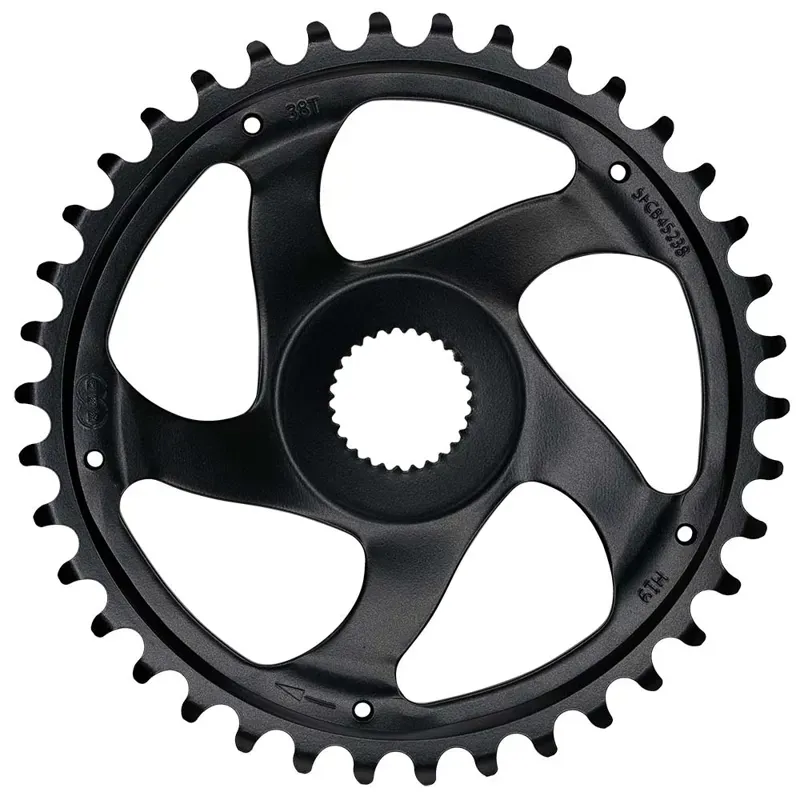 KMC Bosch Gen 4 Super Narrow Chainring in Black