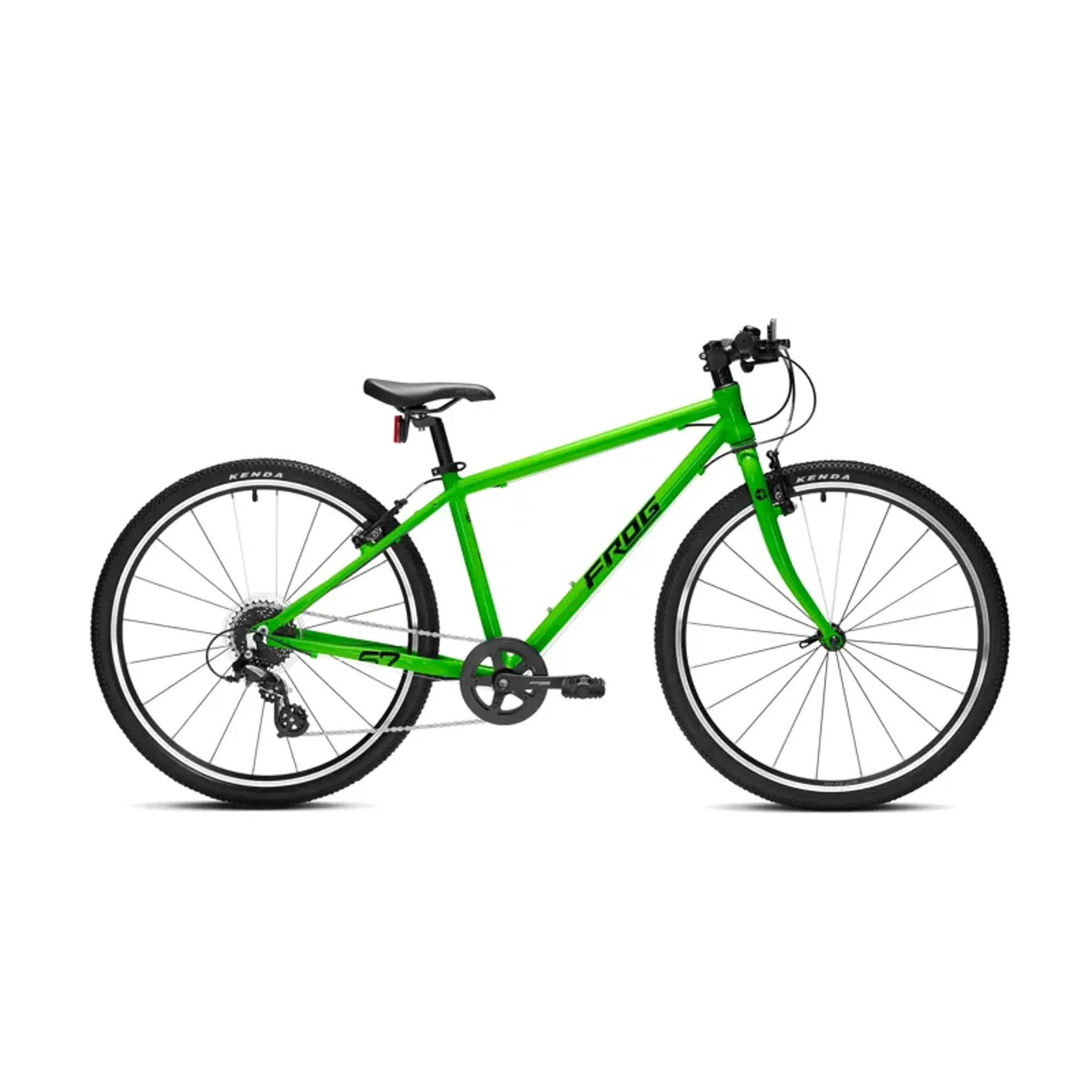 Frog Bikes Frog 67 Kids Hybrid Bike In Neon Green