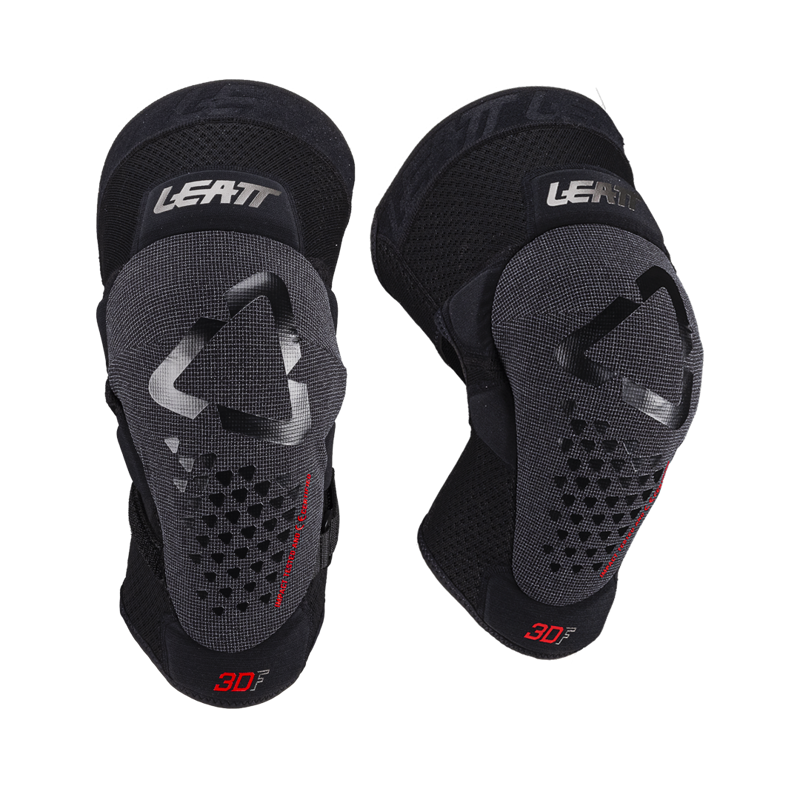 Leatt 3DF 5.0 Evo Knee Guard in Black-2