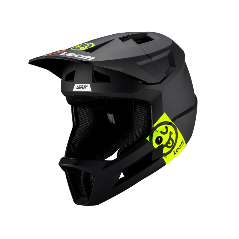 Leatt Gravity 1.0 MTB Jr. Helmet in Black-1