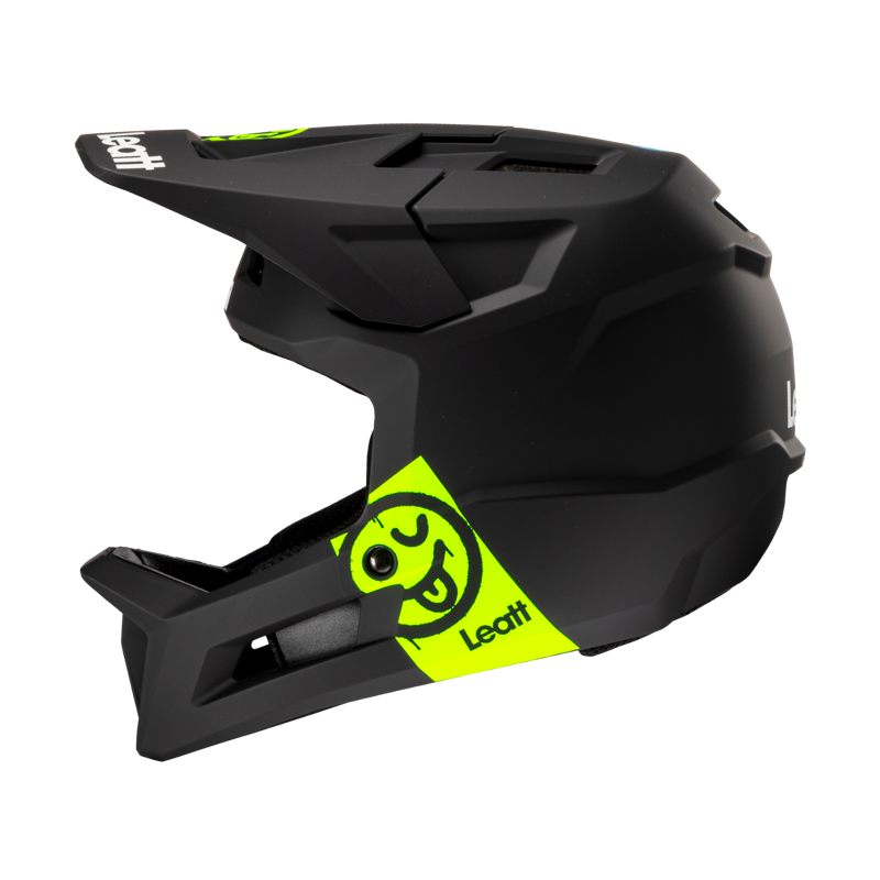 Leatt Gravity 1.0 MTB Jr. Helmet in Black-2