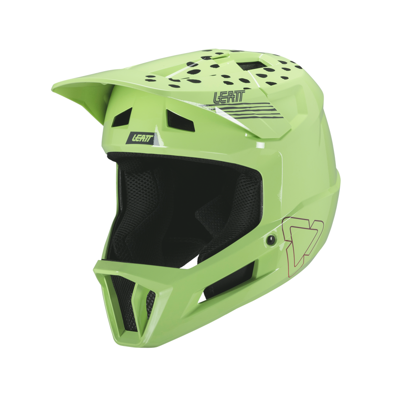 Leatt Gravity 1.0 MTB Jr. Helmet in Green-1
