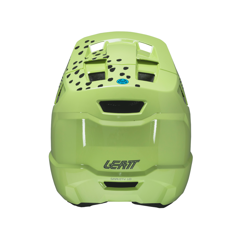 Leatt Gravity 1.0 MTB Jr. Helmet in Green-3