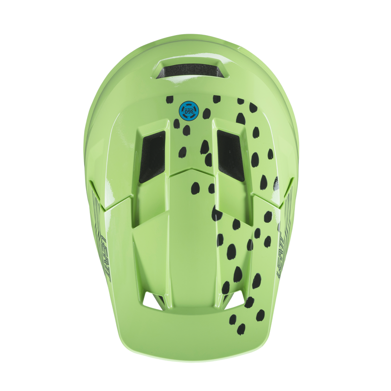 Leatt Gravity 1.0 MTB Jr. Helmet in Green-4