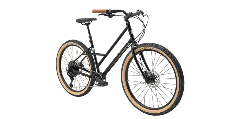 Marin Larkspur 2 Hybrid Bike in Matt Black-1