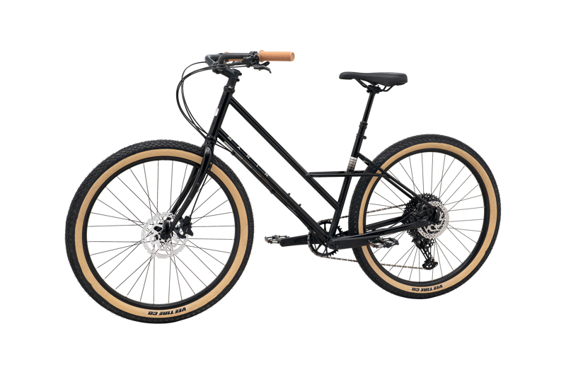Marin Larkspur 2 Hybrid Bike in Matt Black-2