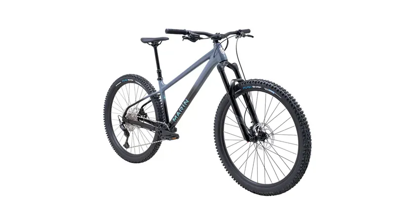 Marin San Quentin 2 29in Hardtail Mountain Bike in Blue/Black/Teal-1
