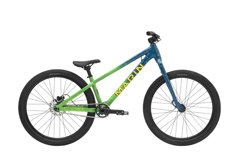 Marin Alcatraz 1 Dirt Jump Bike in Blue/Green