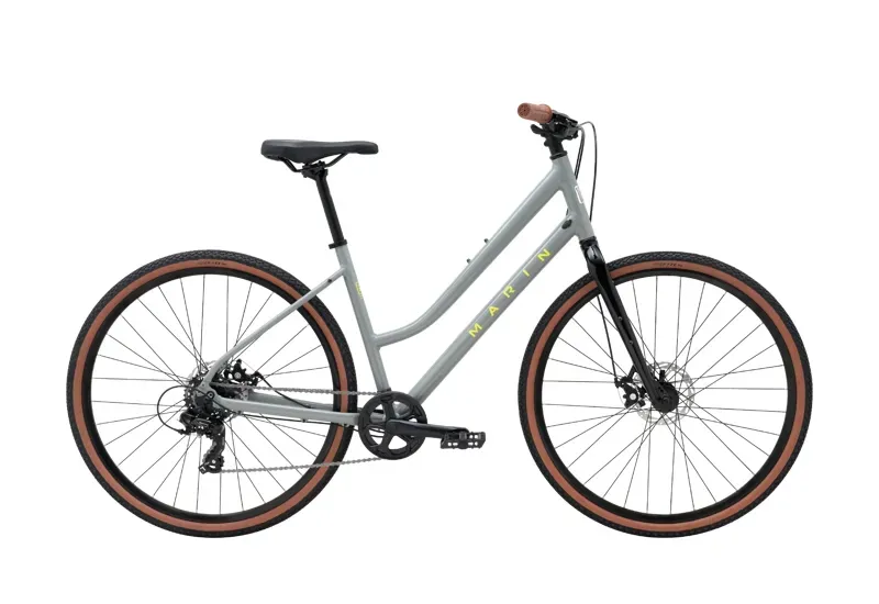 Marin Kentfield 1 ST Hybrid Bike in Grey