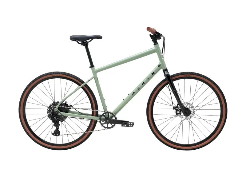 Marin Kentfield 2 Hybrid Bike in Sage Green