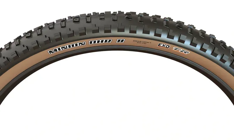 Maxxis Minion DHR II Folding 3C TR DD Maxx Terra Tyre in Black-4