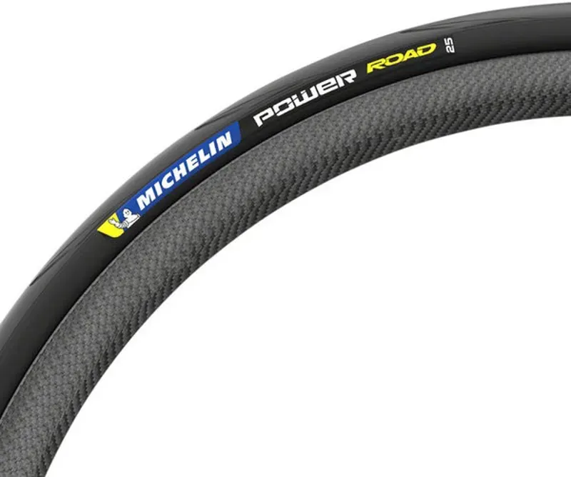 Michelin Power Road TS TLR Tyre in Black-2