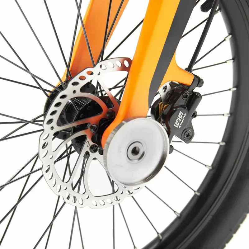 Mirider 20 Compact Folding Electric Bike in Ember Orange-5