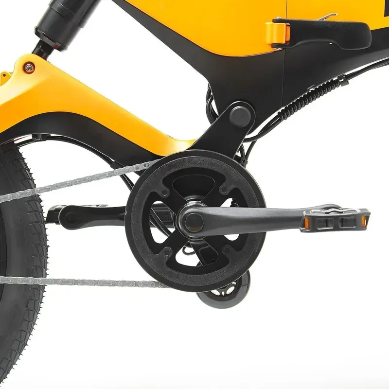 Mirider 20 Compact Folding Electric Bike in Ember Orange-7