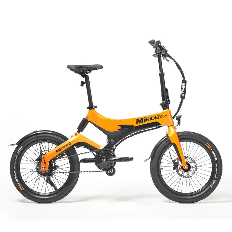 Mirider 20 GB3 Compact Folding Electric Bike in Ember Orange-1