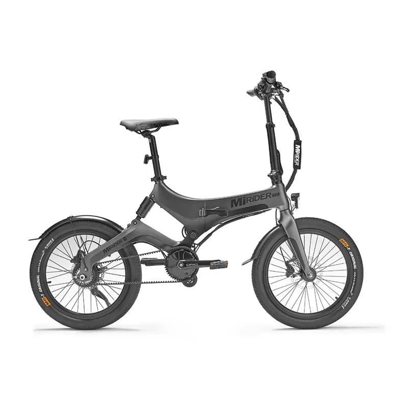 Mirider 20 GB3 Compact Folding Electric Bike in Onyx Grey