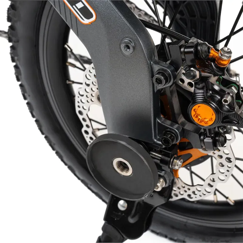 Mirider Hope 16 Folding eBike in Onyx Grey-11