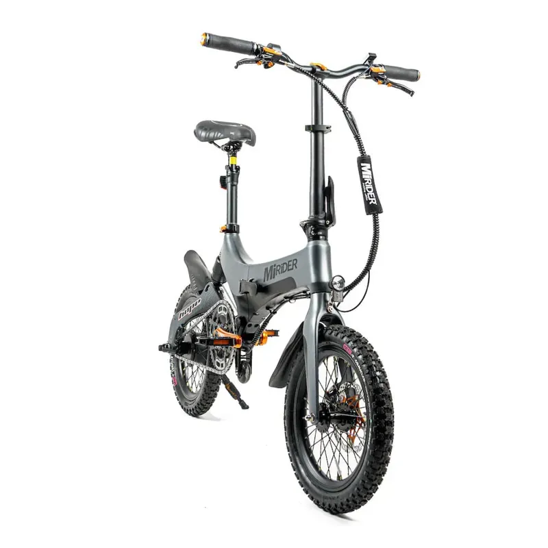 Mirider Hope 16 Folding eBike in Onyx Grey-2