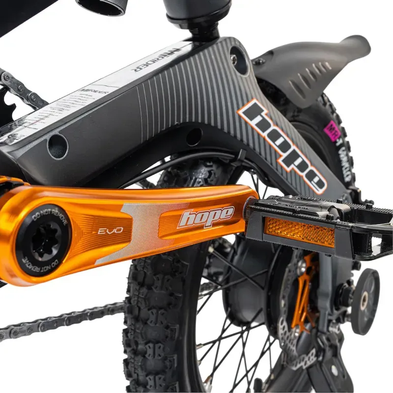 Mirider Hope 16 Folding eBike in Onyx Grey-7