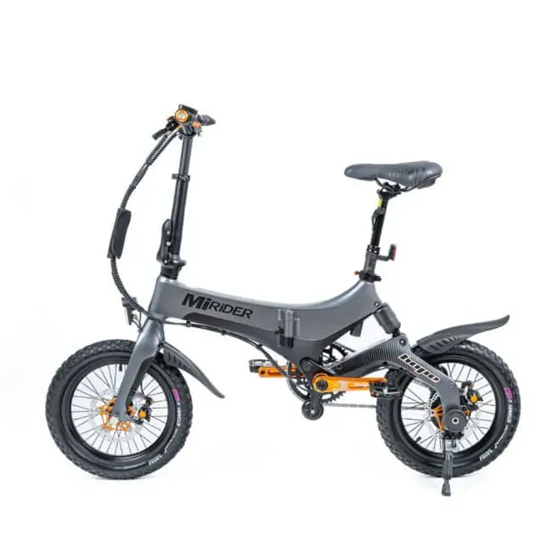 Mirider Hope 16 Folding eBike in Onyx Grey