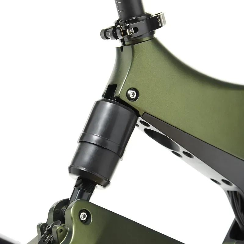 MiRiDER 20 Compact Folding Electric Bike in Aurora Green-6