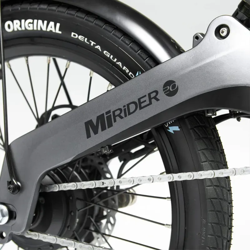 Mirider MiRiDER 20 Compact Folding Electric Bike 20 inch in Onyx Grey-6