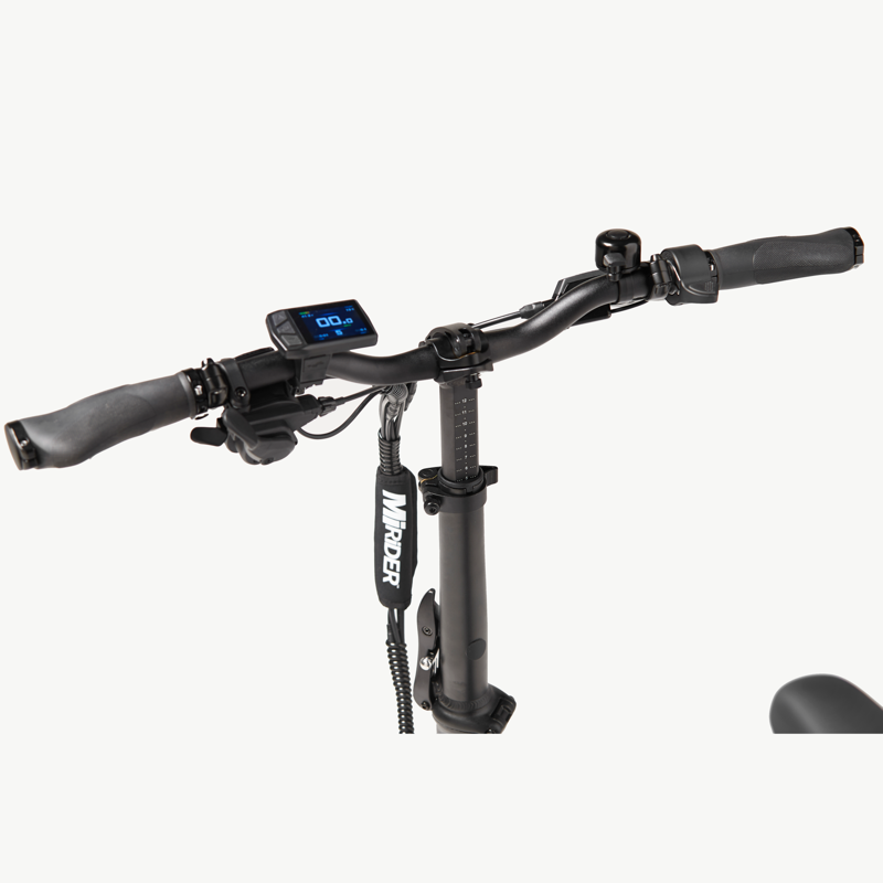 MiRiDER One GB3 16 Folding E-Bike In Azure Blue-2
