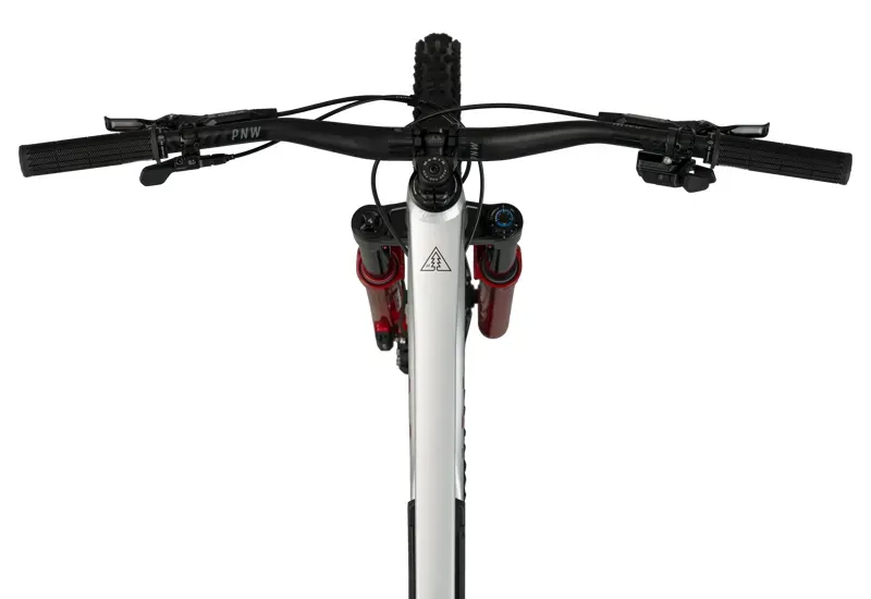 Marin Alpine Trail XR Mountain Bike in Grey/White/Red-2