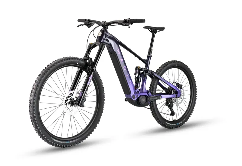 Marin Alpine Trail E1 eMountain Bike in Purple-2