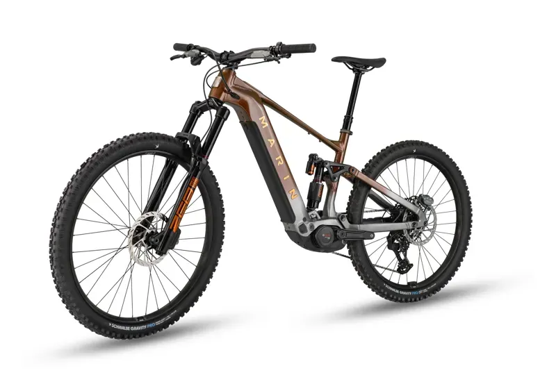 Marin Alpine Trail E2 eMountain Bike in Root Beer-2