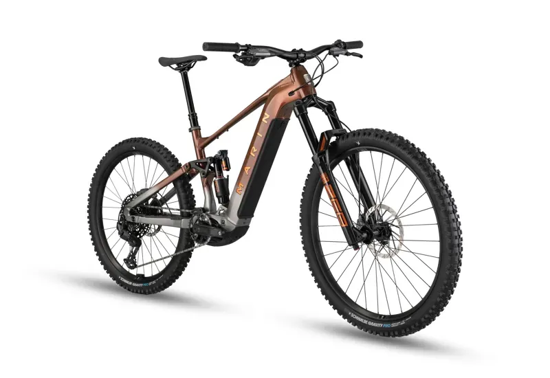 Marin Alpine Trail E2 eMountain Bike in Root Beer-1