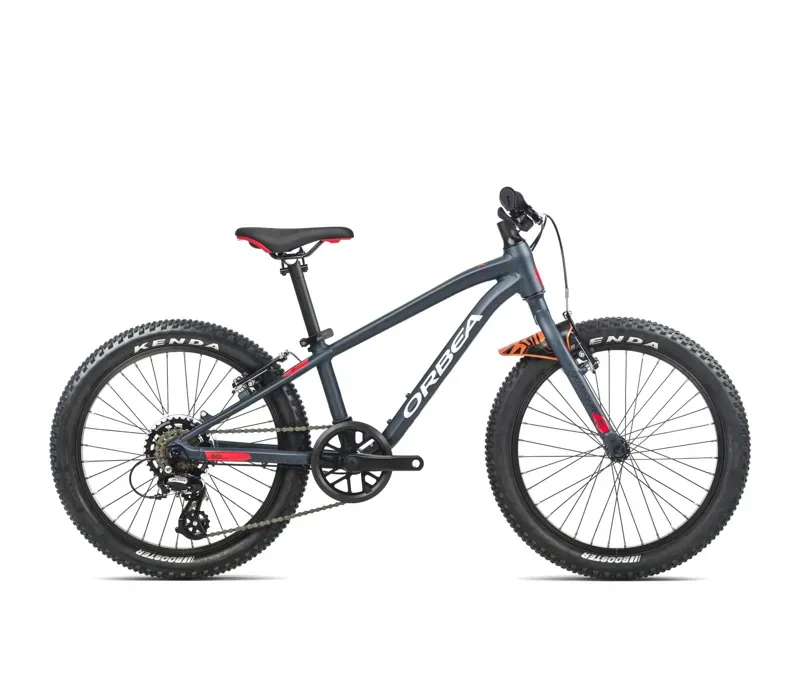 Orbea Mx 20 Dirt Kids Bike in Indigo Blue/Bright Red
