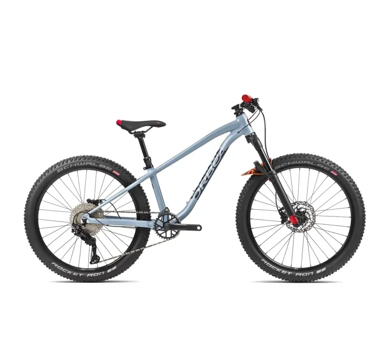 Orbea Laufey 24 H10 Mountain Bike In Blue Grey/Bright Red