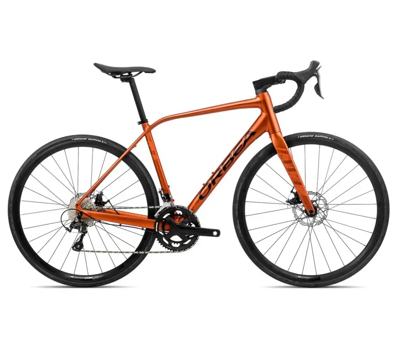 Orbea Avant H40 Road Bike in Orange Candy/Cosmic Bronze