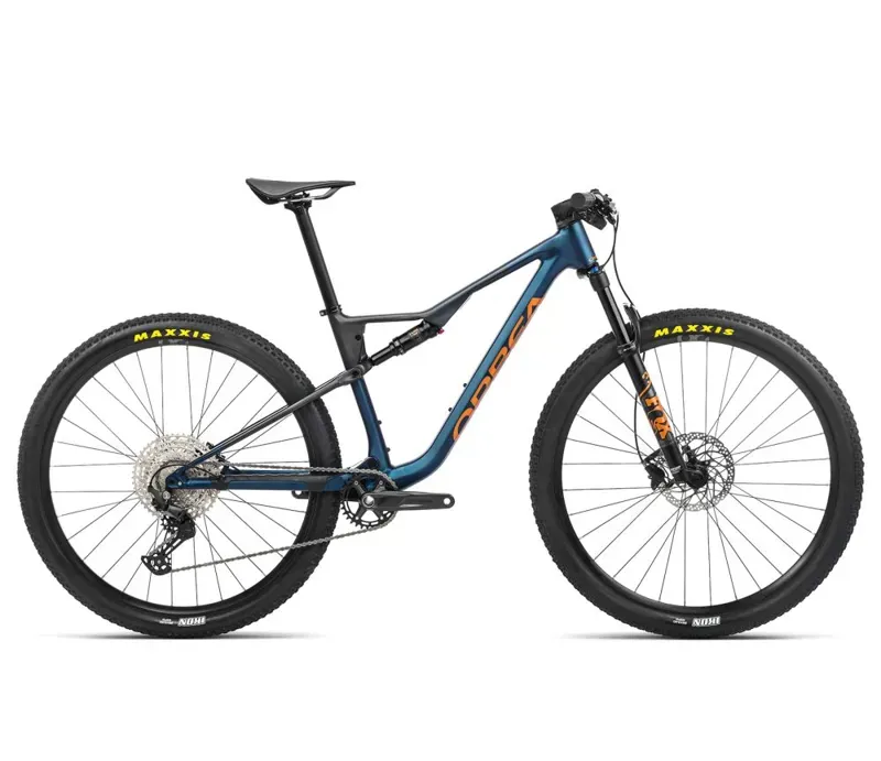 Orbea Oiz H30 Mountain Bike In Moondust Blue/Leo Orange