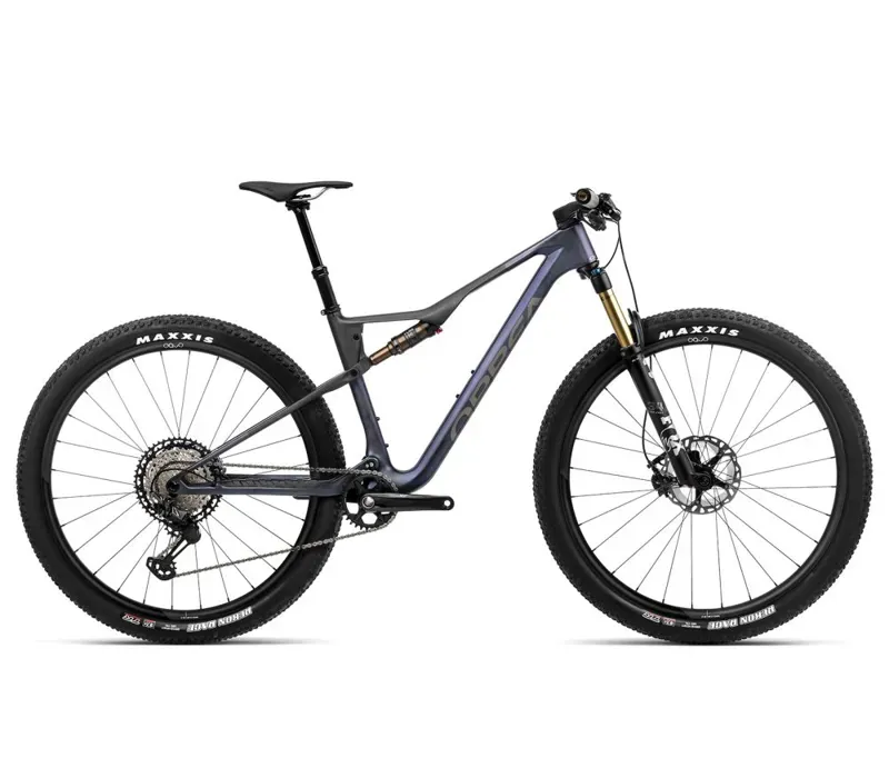 Orbea Oiz M-Pro Mountain Bike In Tanzanite Carbon