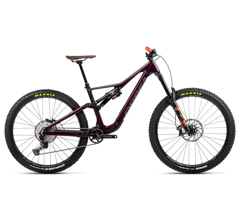 Orbea Rallon M20 Mountain Bike In Metallic Mulberry/Black