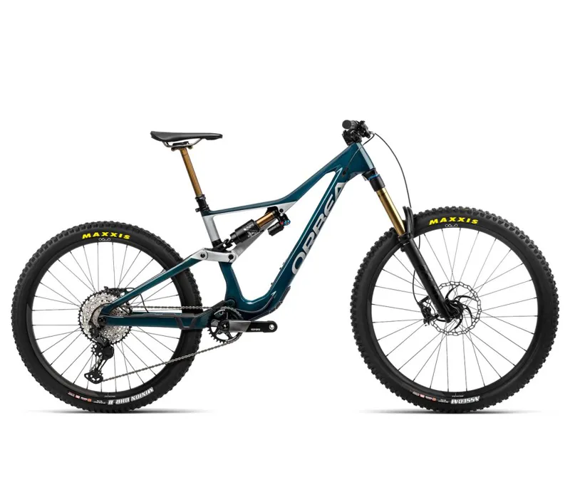 Orbea Rallon M-Team Mountain Bike In Jade Green Carbon/Stone Silver