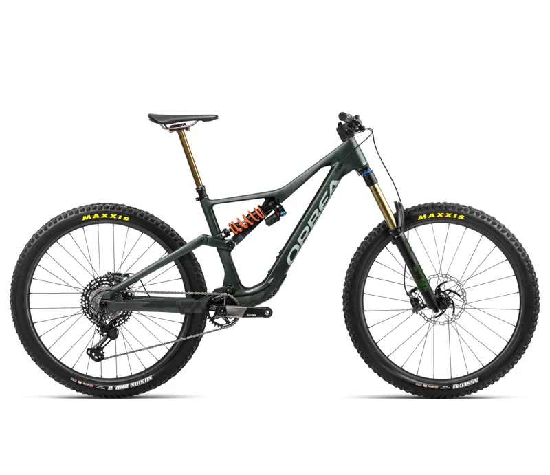 Orbea Rallon M-Ltd Mountain Bike In Forest Green Carbon/Blue Stone