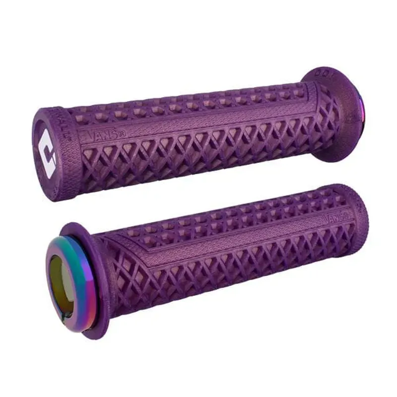 Odi Vans v2.1 135mm  MTB Lock On Grips in Purple