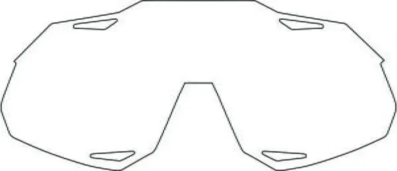 100% Speedcraft XS Lens in Clear