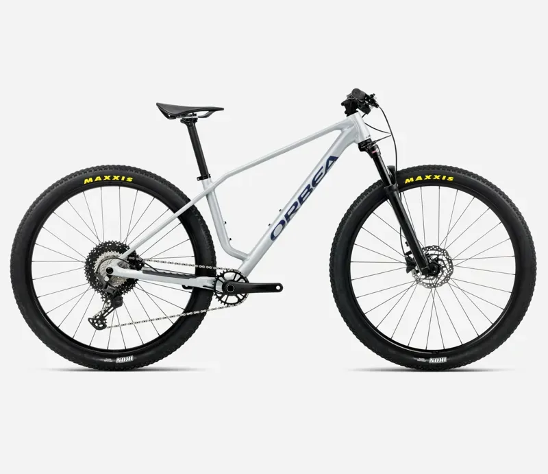Orbea Alma H30 Mountain Bike in Halo Silver/Tanzanite Gloss