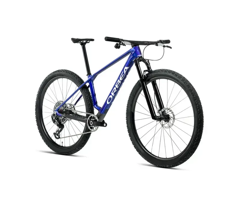 Orbea Alma M-Pro Mountain Bike In Cobalt Blue Gloss/Carbon Raw Matt-1